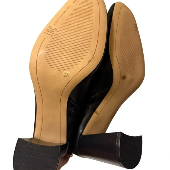 Black TINCTAMATONA CONCENTE Leather Ankle Boots new in the box - Picture 2 of 12